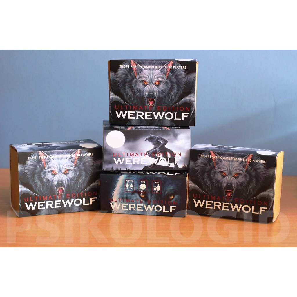 (Board Games) Ultimate Werewolf Full Color - 40 Card