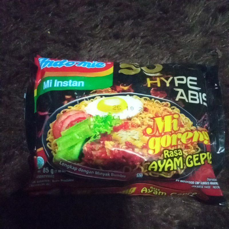 

Indomie Mie Goreng Rasa Ayam Geprek