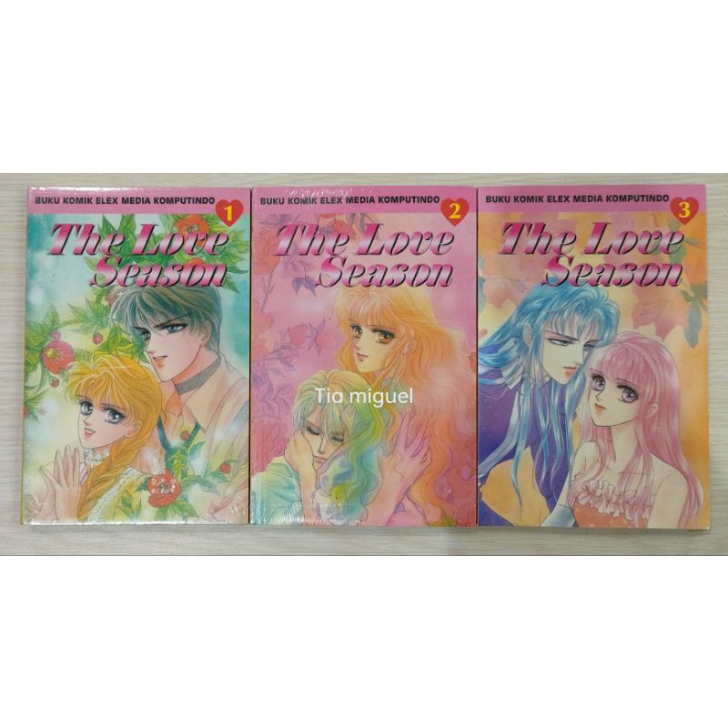 komik the love season vol 1,2,3