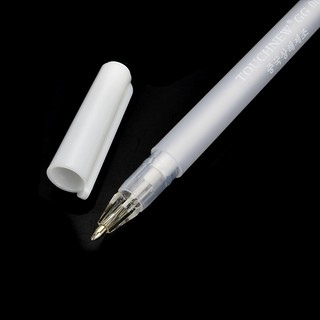 Pulpen Tinta Warna Putih Bahan Plastik Panjang 15 5cm Pulpen Tinta Warna Putih Bahan Plastik Panjang 15 5cm