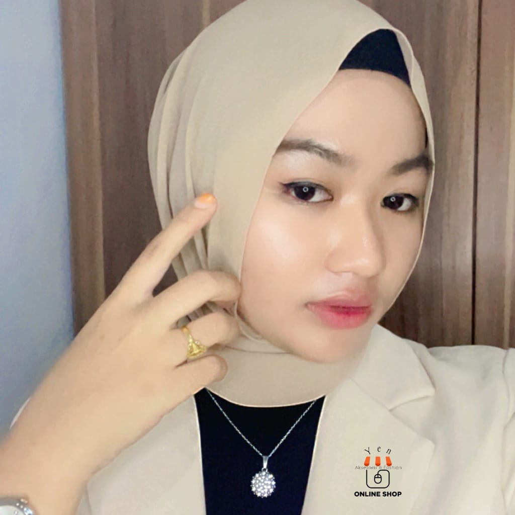 [cod] kalung titanium antikarat buat pria dan wanita stayle elegan