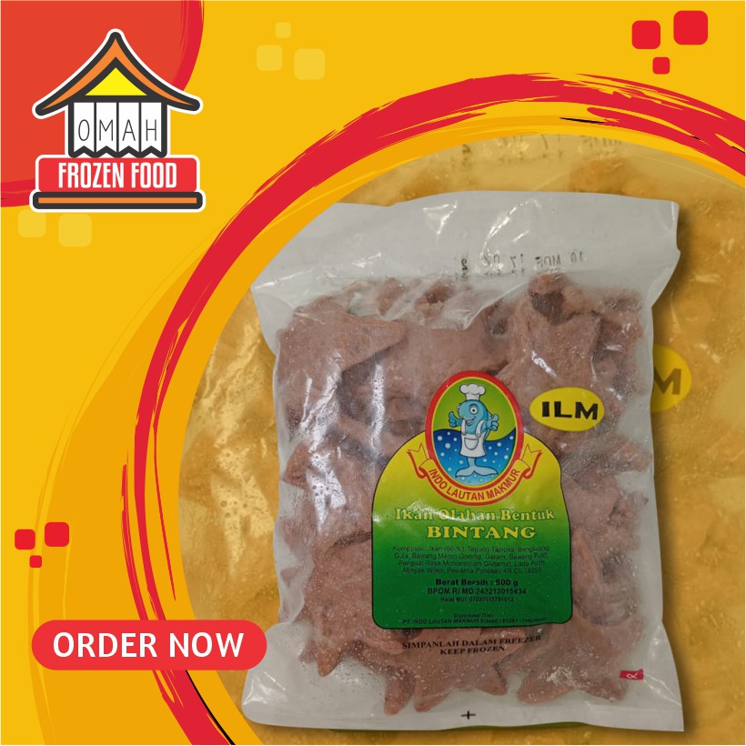 

Ilm Bintang Ikan Olahan 500gr Jajanan SD (NON COD DILUAR KOTA JATENG)