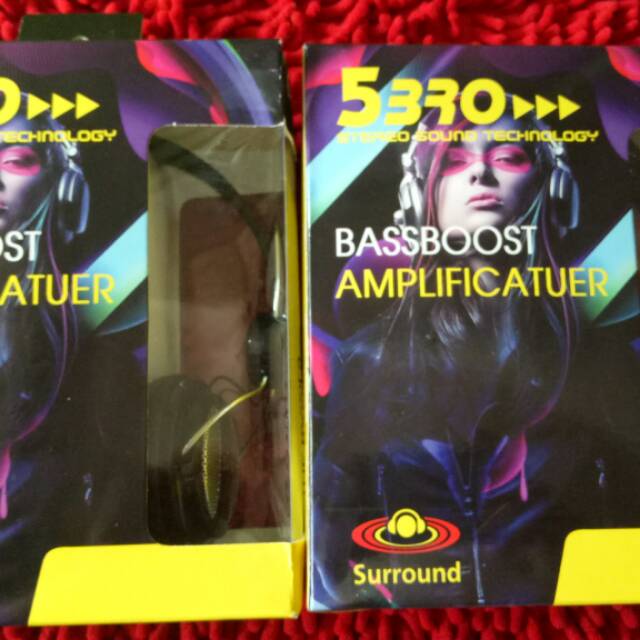 Haedphone Kabel 5BRO Model HK Bass Boost