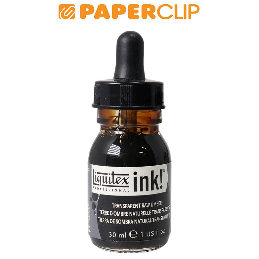 

ACRYLIC INK LIQUITEX 30ML TRSPARENT RAW UMBER 4260333
