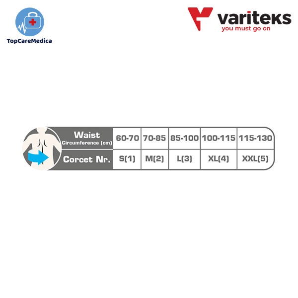 [130] Variteks Elastic Dorsolomber Corset (Posture Corrector)