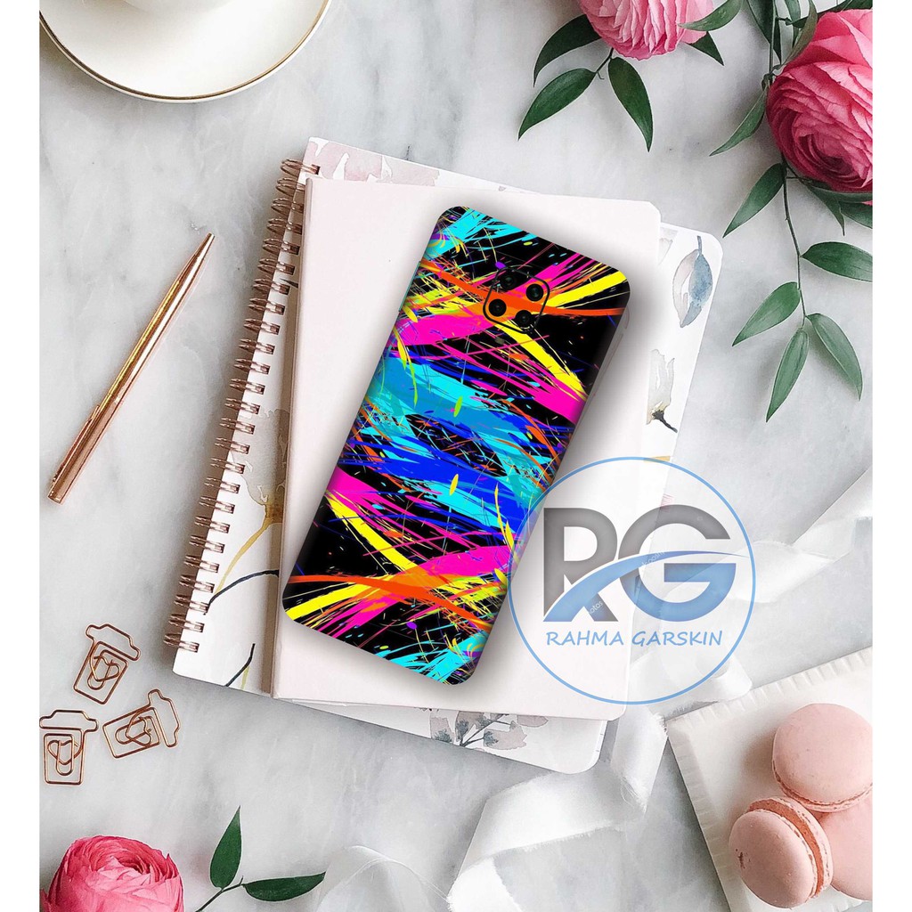 garskin hp redmi note 9 pro full body motif paint code 1-2 free custom gambar