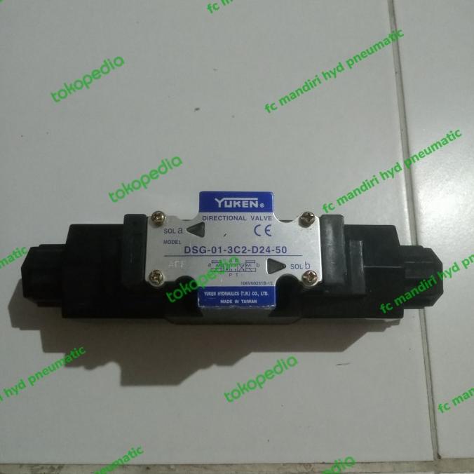 Jual Solenoid Valve Yuken Dsg C D Fc Man Diminati Banget