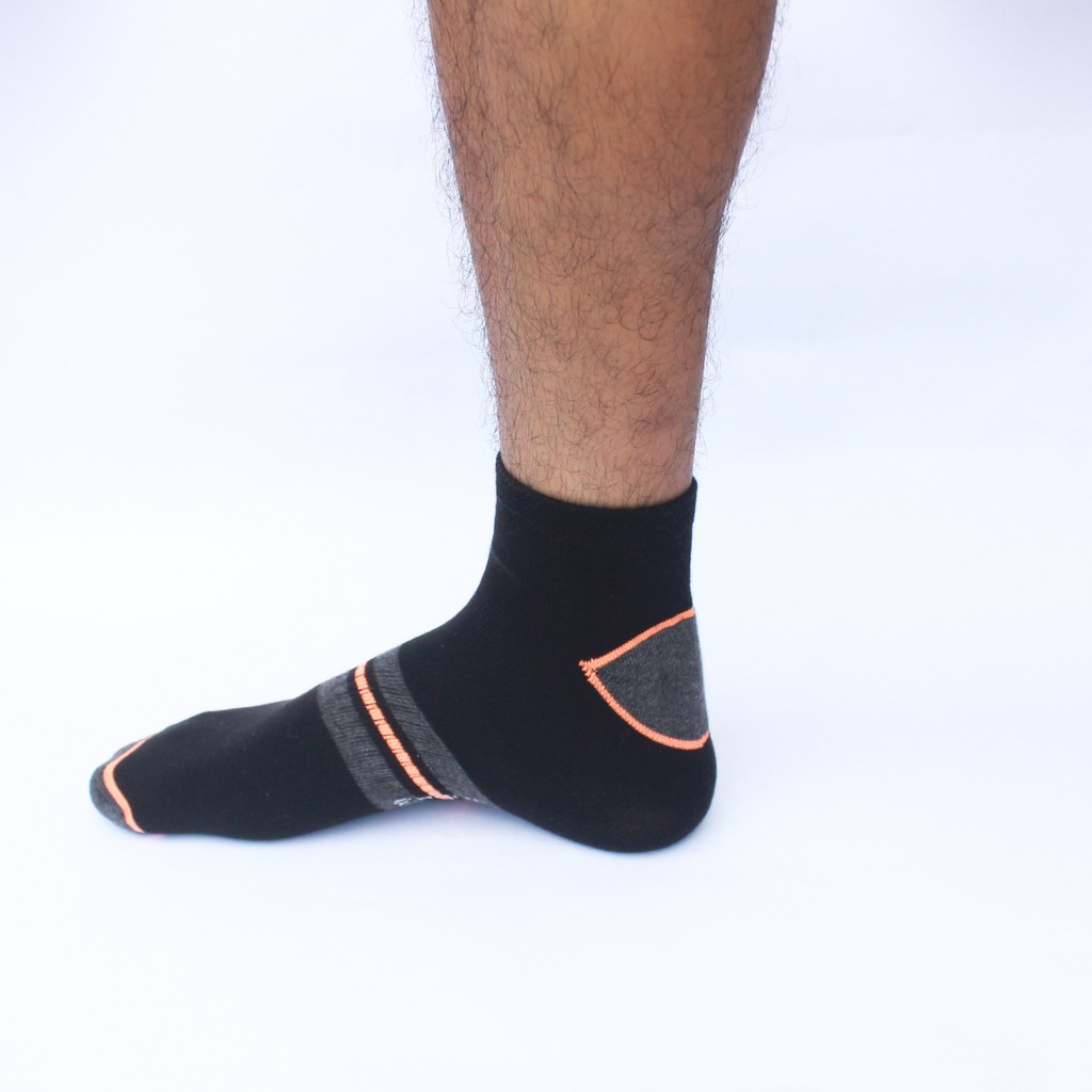 Kaos Kaki Pendek Unisex Isi 3 Pasang / Kaos Kaki Murah / Kaos Kaki Dewasa Sport