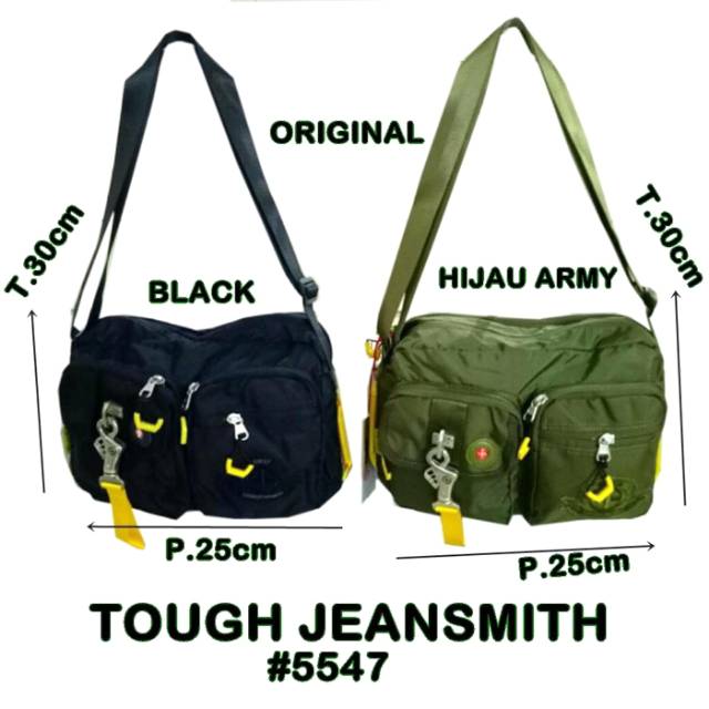 Tas Selempang Army Tough Jeansmith impor type 5547