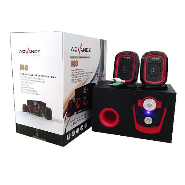 Speaker Advance M8 Bluetooth BERGARANSI RESMI 1 TAHUN
