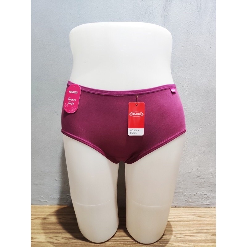 NYAMAN | Celana Dalam Wanita Super Soft Jahit Belakang / CD Super Nyaman Lembut Art Misslilly 1389