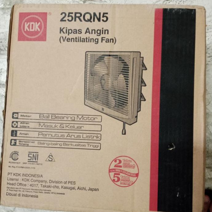 Jual Exhaust Fan Dinding Inch Kdk Rqn Ventilating Fan Lovitataniaa