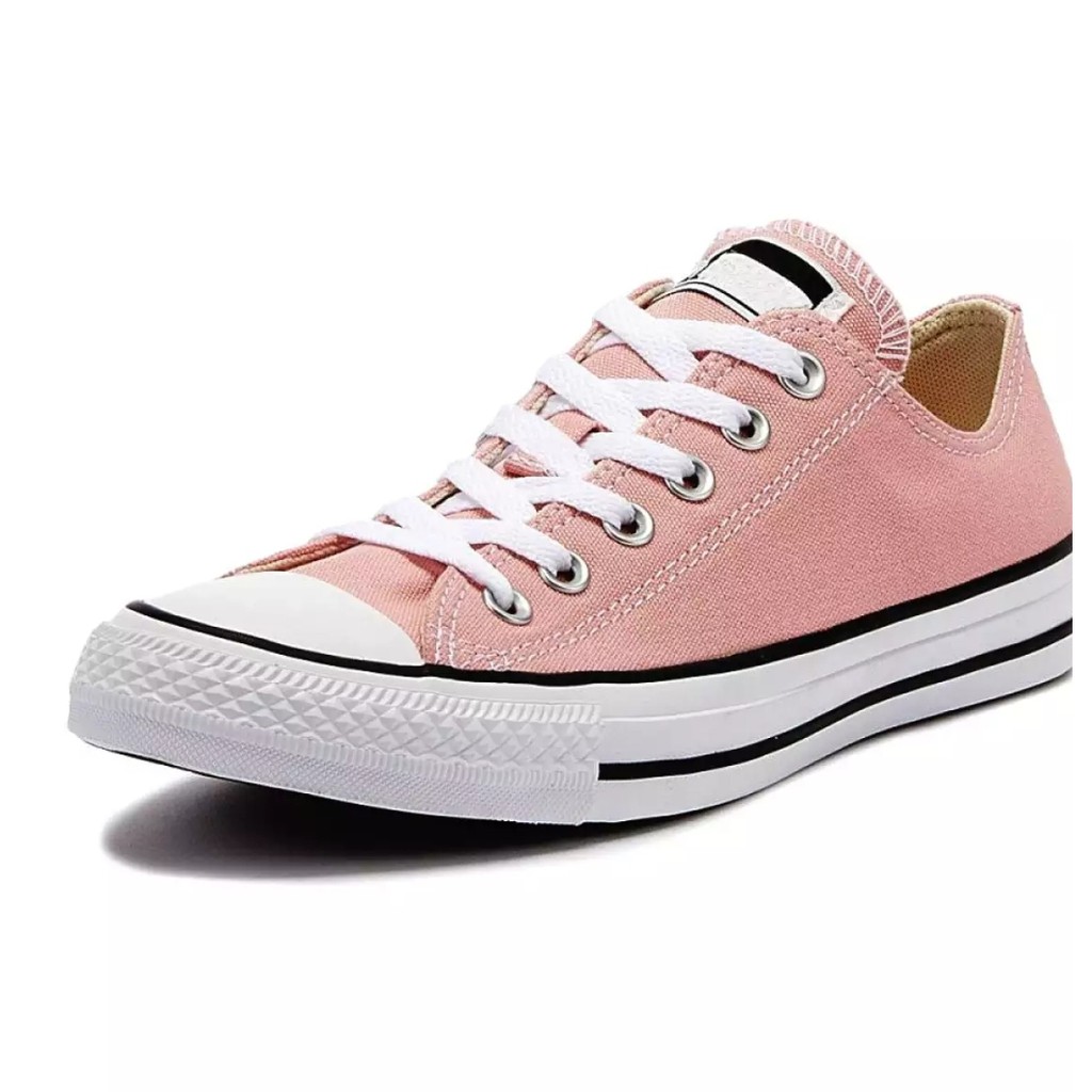 pink converse low tops womens