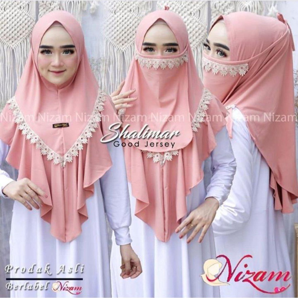 HIJAB INSTANT NIQOB SHALIMAR ORI DK