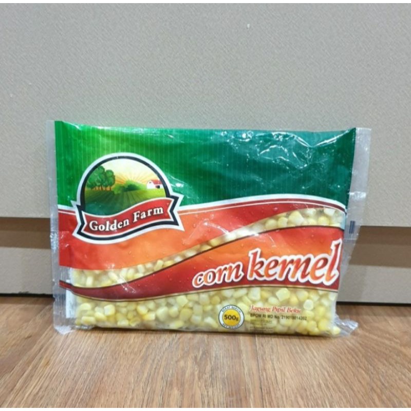 

Golden Farm Corn Kernel / Jagung Pipil Beku 500 Gr