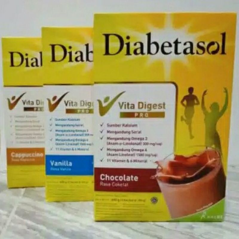 

Diabetasol 170 gr / Susu Nutrisi Khusus Diabetes