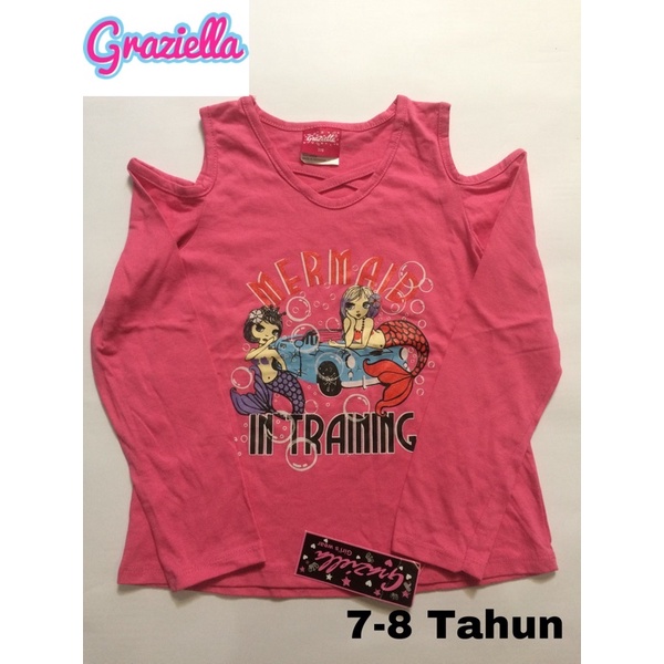 graziella kaos lengan bolong anak