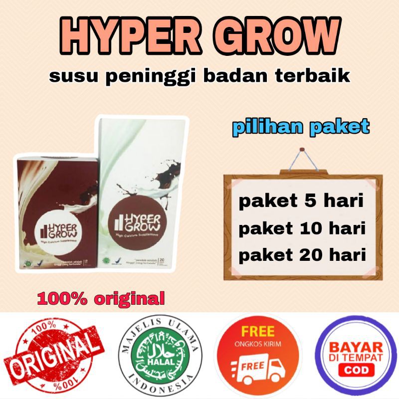 

[PROMO] HYPER GROW-HYPERGROW | SUSU PENINGGI BADAN TERAMPUH | PENINGGI BADAN ORIGINAL | OBAT TINGGI