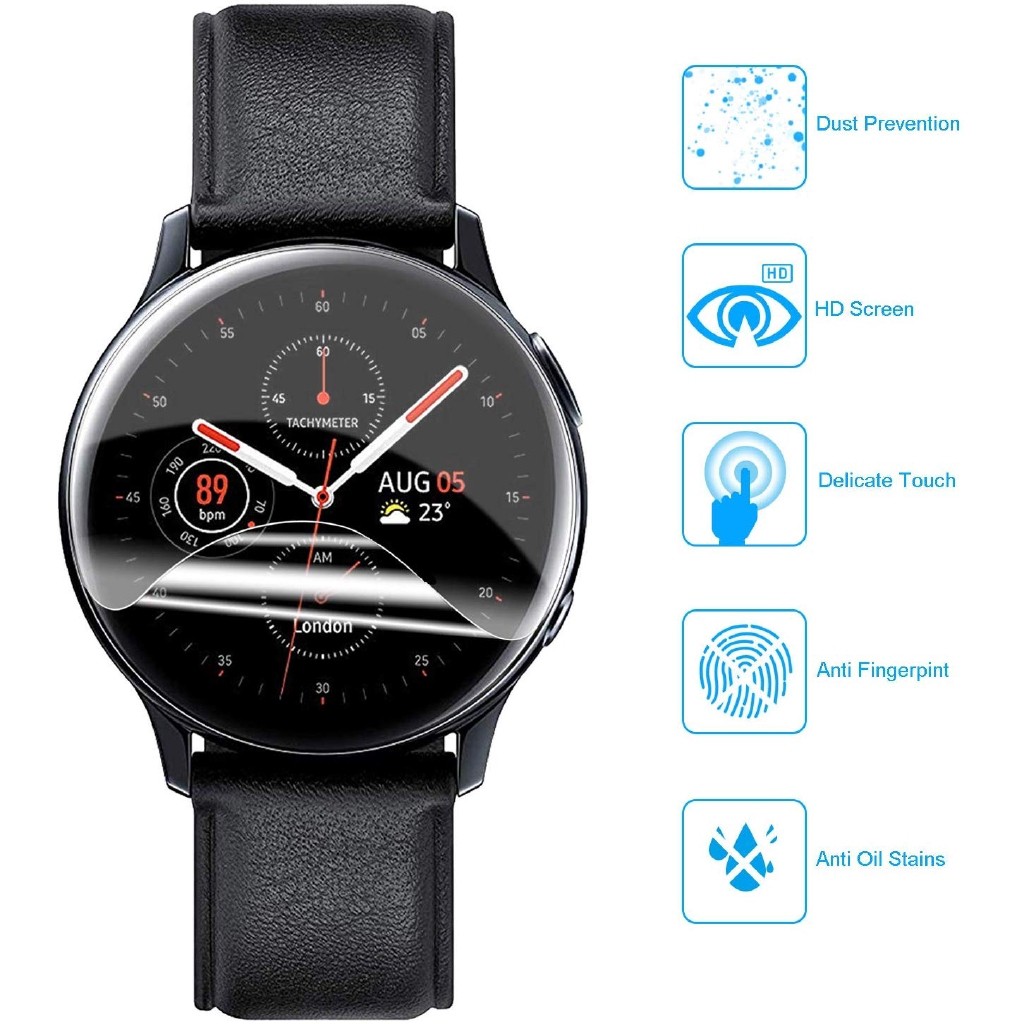TBI - Screen Protection Samsung Galaxy Watch Active 2 40mm 44mm Anti Gores Smart Watch