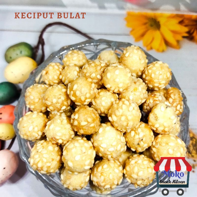 

Snack cemilan keciput bulat 250gr