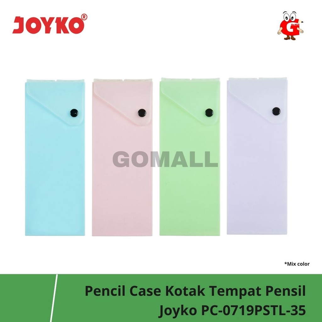 

Pencil Case Kotak Tempat Pensil Joyko PC-0719PSTL-35