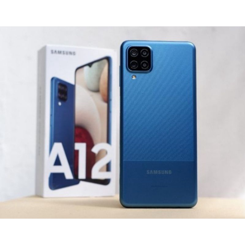 SAMSUNG GALAXY  M12 | A12 | A13 HP BARU ORIGINAL 100% GARANSI RESMI-A12 4/128 Blue