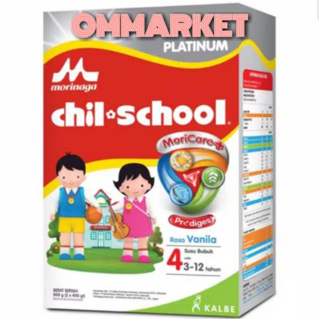 

Chil School Platinum moricare + 800gr - susu Chil School