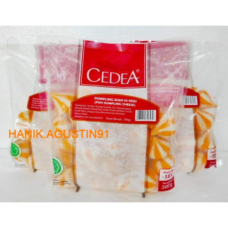 

CEDEA DUMPLING IKAN ISI KEJU / DUMPLING CHEESE 500GR