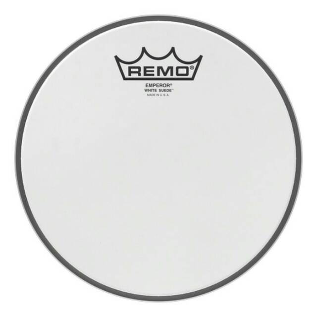 Drum Head f/Quint Tom (Remo) Suede Crimplock