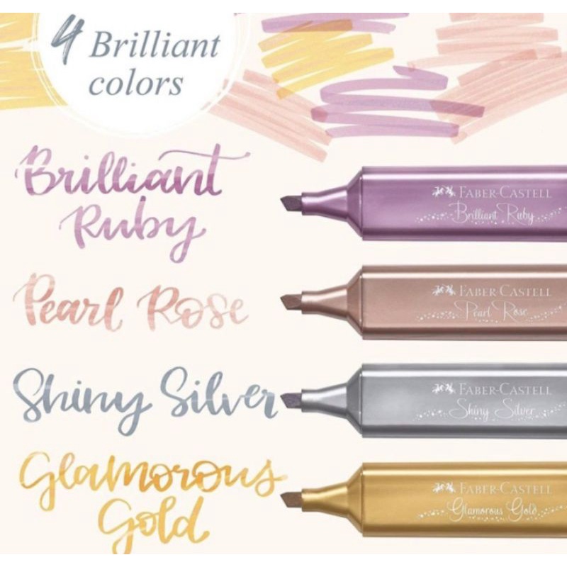 

Metallic Highlighter Faber Castell