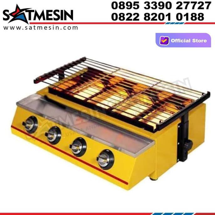 MESIN PEMANGGANG SOSIS BAKAR 4TUNGKU (ETK-222) GETRA KHUSUS GOJEK JKT