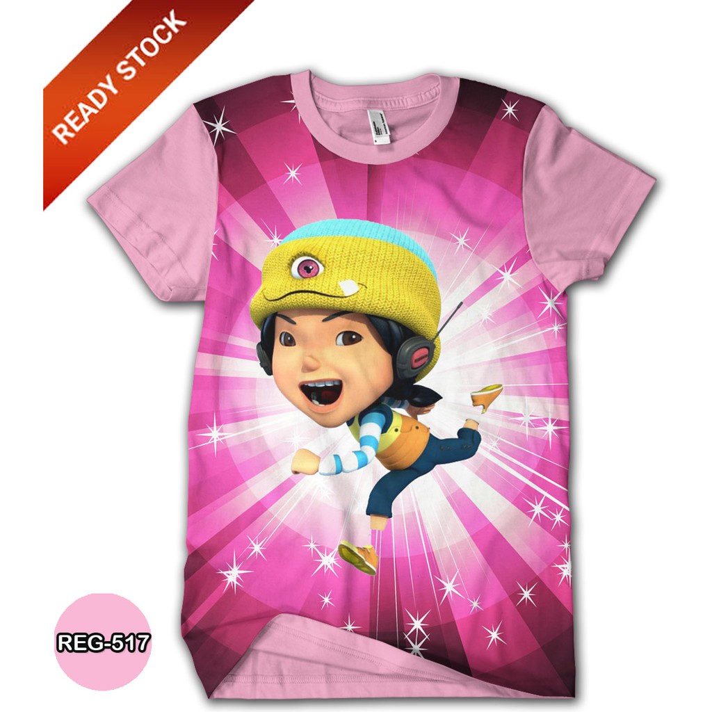 Baju BoBoiBoy Ying 3D Baju Anak Cewe Boboiboy Ying #REG-517