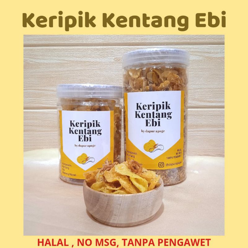 

KERIPIK KENTANG EBI || KERIPIK KENTANG || KERIPIK GARING || KERIPIK EBI