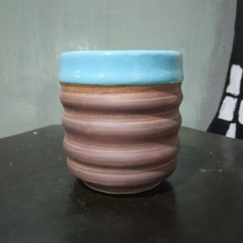 pot cascade gelas ulir mame