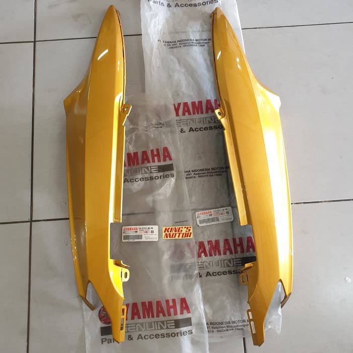 COVER BODY MIO KARBU, MIO SMILE, MIO SPORTY GOLD (PB) asli yamaha