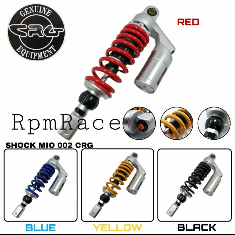 Shock Belakang Tabung Atas Gp Rebound 310 330mm Crg beat Vario Scoopy Vario 125 150 mio soul xeon