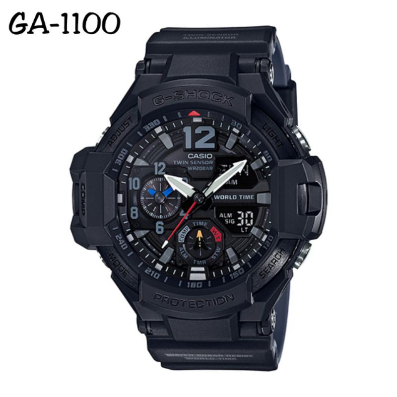 Jamtangan Pria Casio Gshock GA 1100 ORIGINAL