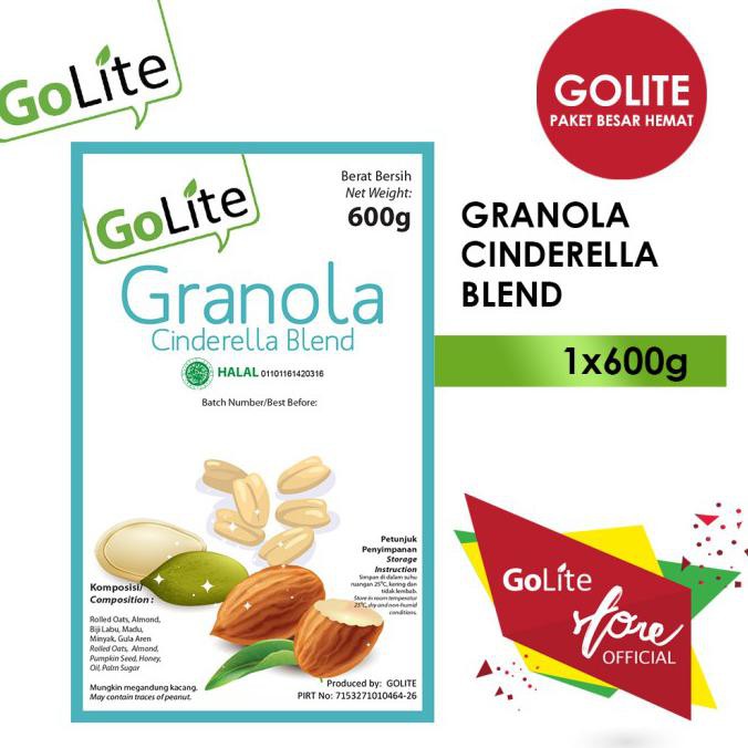

(COD) GoLite Granola Cindercella Blend 600gr