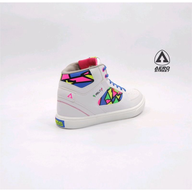 Aerostreet Hoops x Volt 42 putih