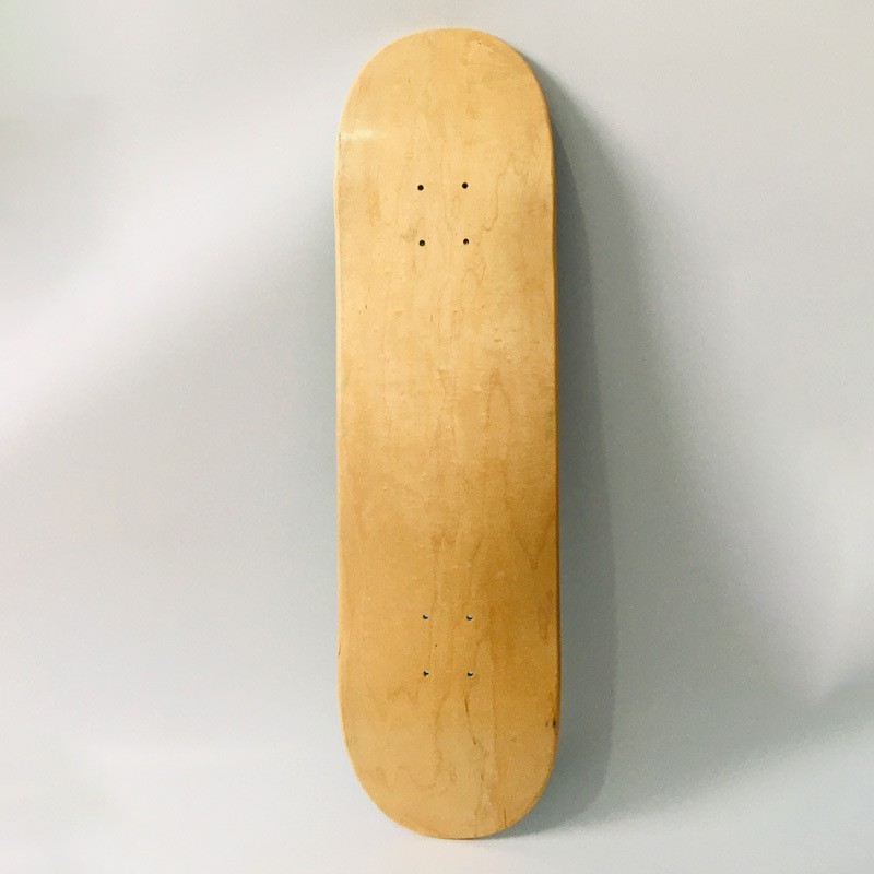 Skateboard blank double kick tail Bahan 100% maples 7 plys Ukuran 31x8 Inch