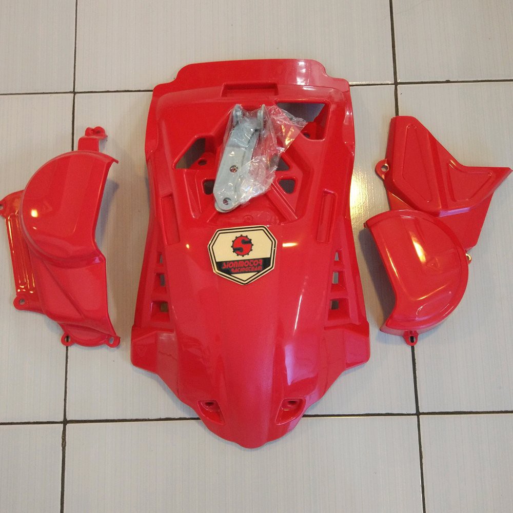 Engine Guard / Tutup Mesin Honda CRF 150 Acerbis Merah