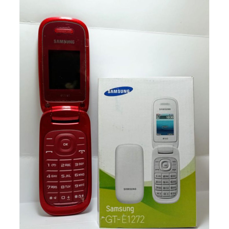 Samsung Lipat GT-E1272 Dual Card Sim Original 100% Baru