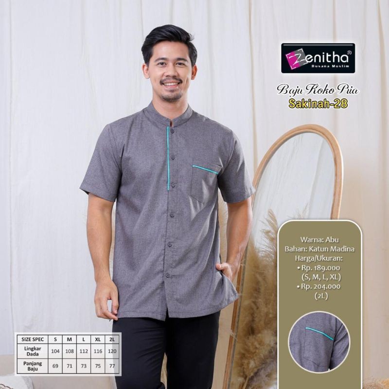Zenitha Baju koko pria sakinah -28
