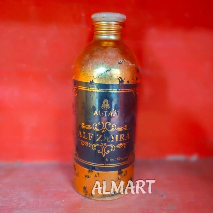 alf zahra 1000 bunga biang parfum altaj al taj makkah 100ml segel