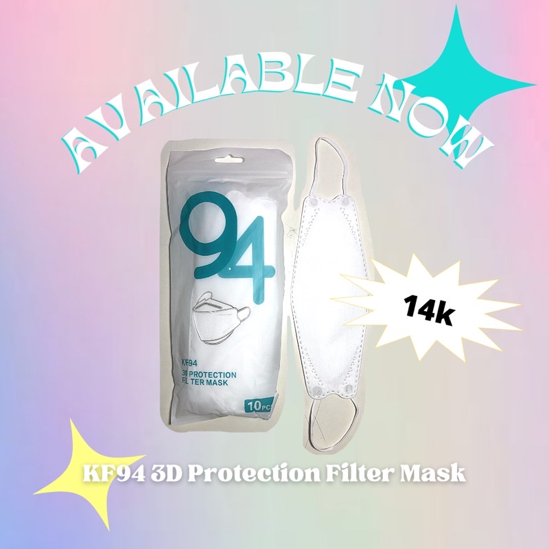 Masker KF94 3D Protection Filter Mask - Putih / White