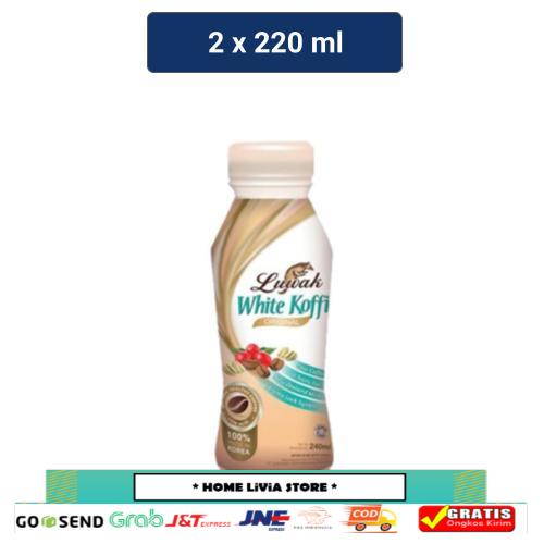 

Luwak White Koffie Original Botol 220ml x 2 Pcs