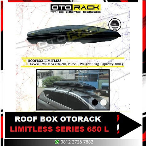Roof box Otorack Limitless Series 650L