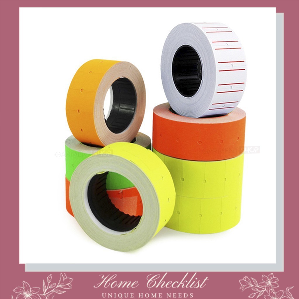 

REFILL LABEL, ISI LABEL HARGA ALAT PRICE LABELLER REFILL SINGLE WARNA