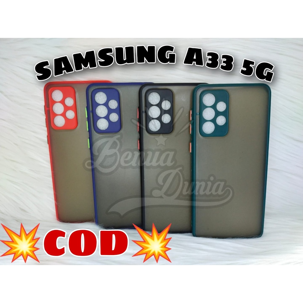 CASE MATTE SAMSUNG A23 4G // CASE DOVE MY CHOICE PLUS RING KAMERA SAMSUNG A23 4G - BD