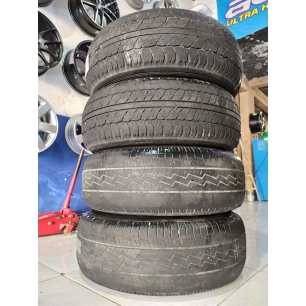 velg mobil bekas ring 16x7 warna silver lubang baut 6x139